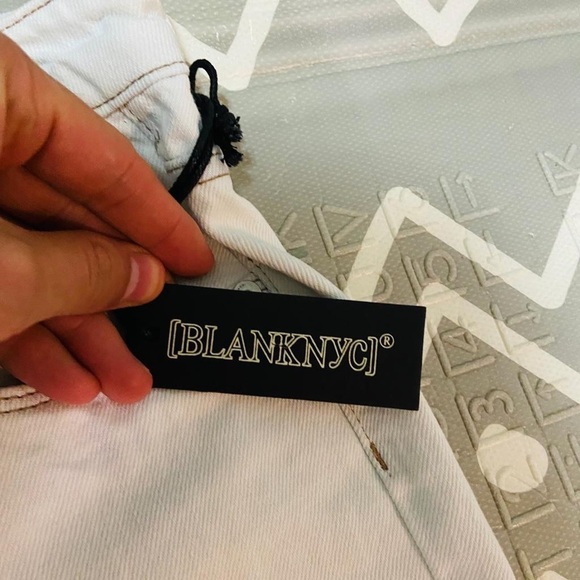 Blank NYC high rise Madison crop tie dye acid wash denim jeans - Picture 7 of 9